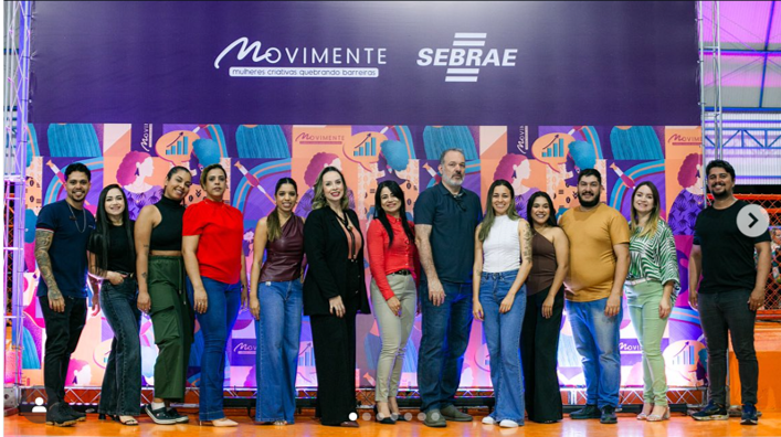 Participação no 11ª edição do Movimente do Sebrae